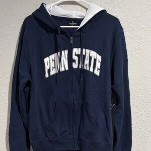 Penn State Zip Hoodie. NWT Size large